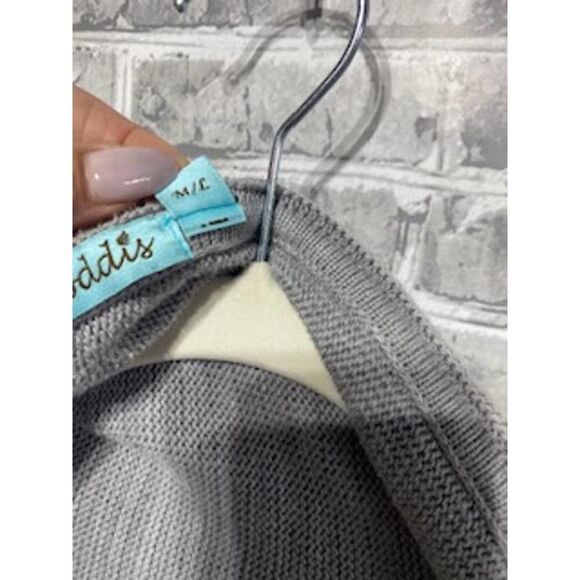 ⭐️ RARE // GODDIS  LEONA HOODED OPEN CARDIGAN // Medium // EUC - Picture 6 of 7